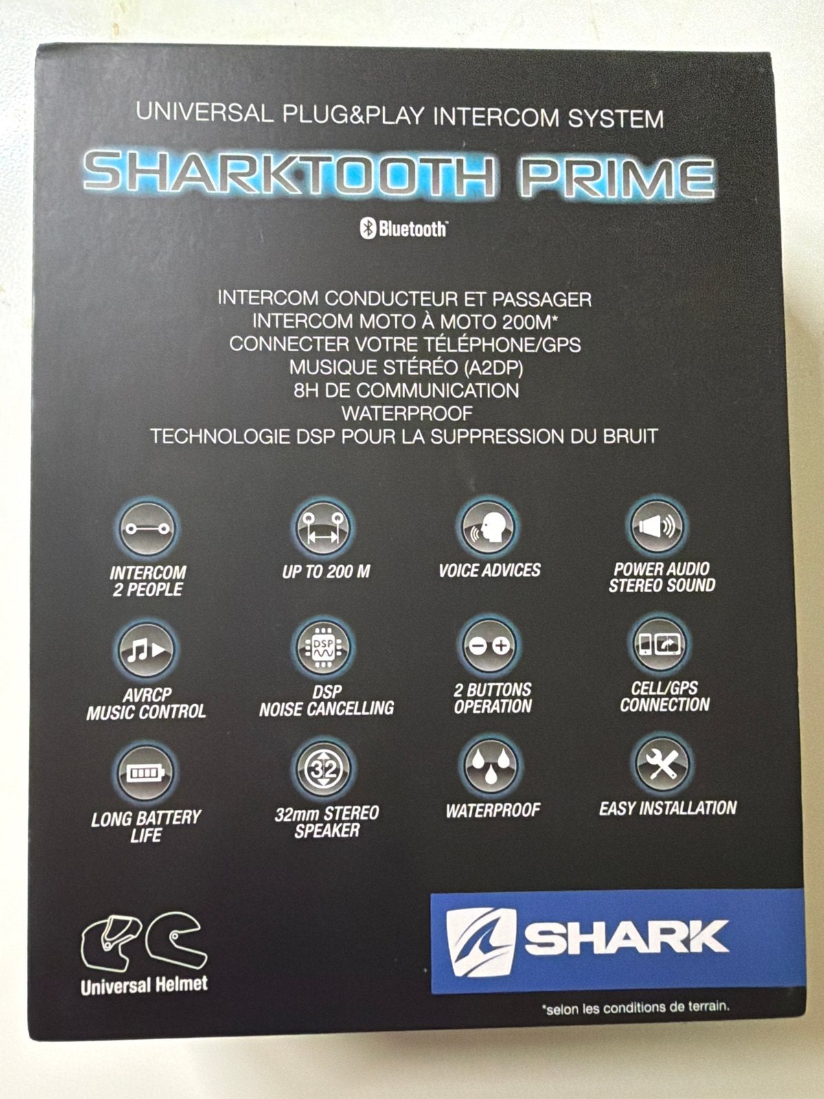 Sharktooth Prime Universele Plug&Play Intercom Systeem, Ophalen, Nieuw
