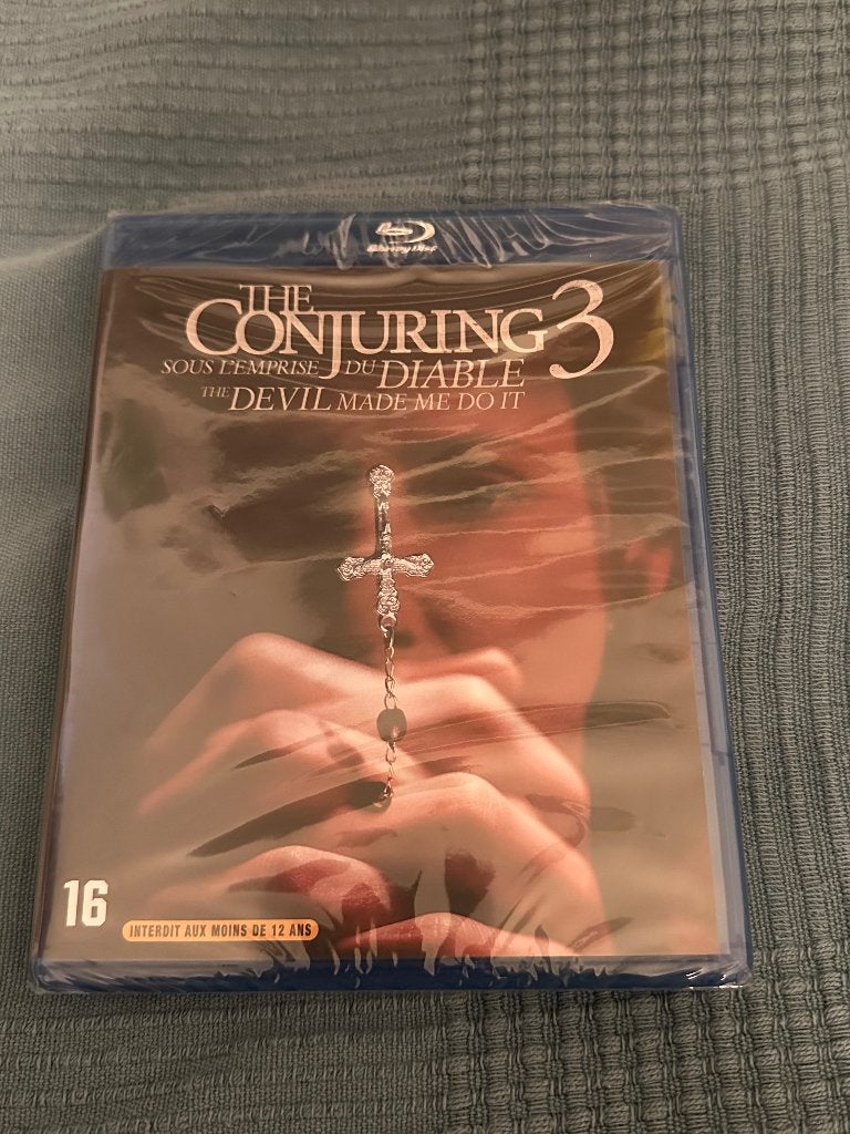 The Conjuring 3 op blu-ray, nieuw/geseald, Cd's en Dvd's, Horror, Engels, Nederlands, Film