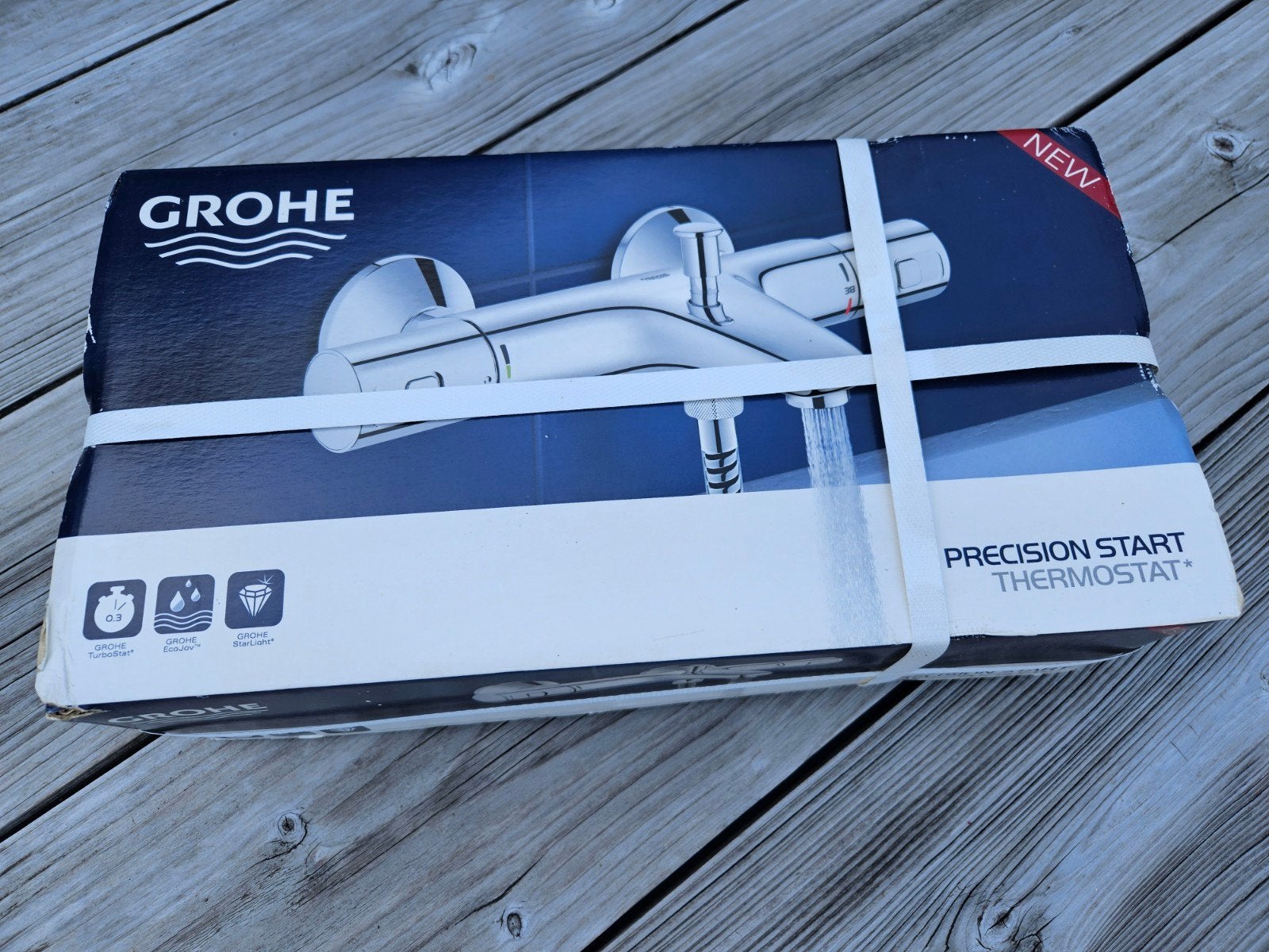 Grohe Thermostaatkraan (Nieuw in Doos), Doe-het-zelf en Verbouw, Sanitair, Ophalen of Verzenden, Nieuw, Chroom, Douche