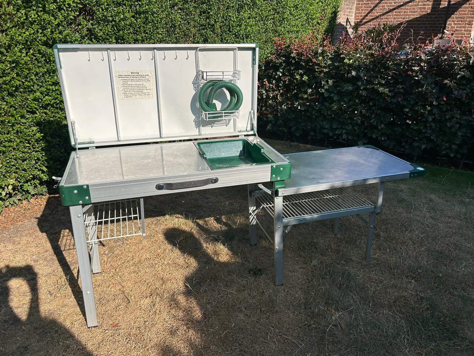 Coleman campingkeuken, Caravans en Kamperen, Kampeermeubelen, Ophalen, Gebruikt, Campingtafel