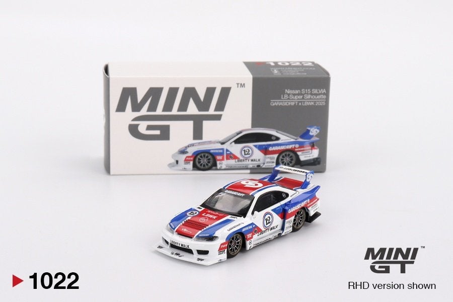 Mini GT Nissan LB-Super Silhouette S15 SILVIA, Www.rubensmodelautos.nl, Auto, Nieuw, Ophalen of Verzenden