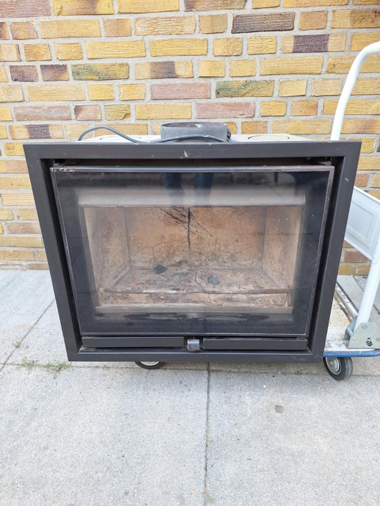 Te koop: Wanders inbouw houtkachel evt met 4mtr kachelpijp., Ophalen, Gebruikt, Inbouwhaard, Houthaard