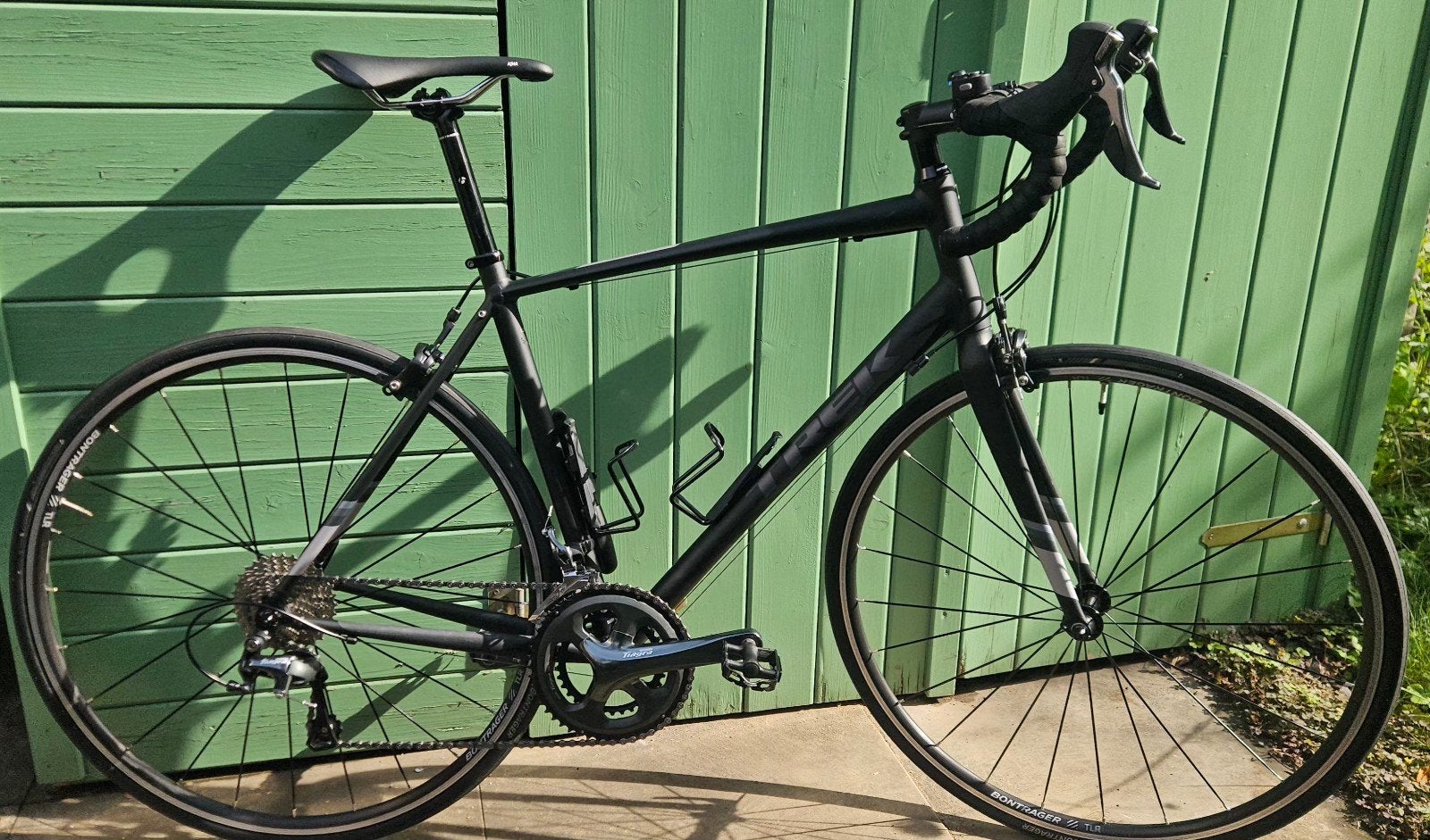 Trek Lexa racefiets zgan - zwart - 28 inch, Fietsen en Brommers, 28 inch, Velgrem, Aluminium, Zo goed als nieuw