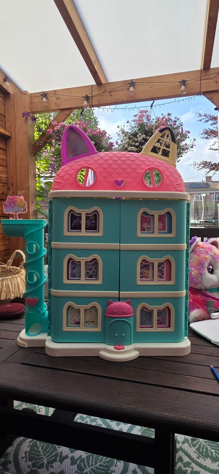 Gabby Dollhouse, Ophalen of Verzenden, Zo goed als nieuw, Poppenhuis