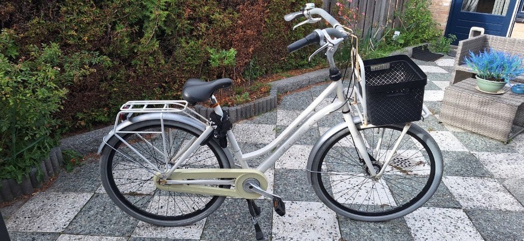 damesfiets, Fietsen en Brommers, Fietsen | Dames | Damesfietsen, Ophalen of Verzenden, Gebruikt, Overige merken, Versnellingen