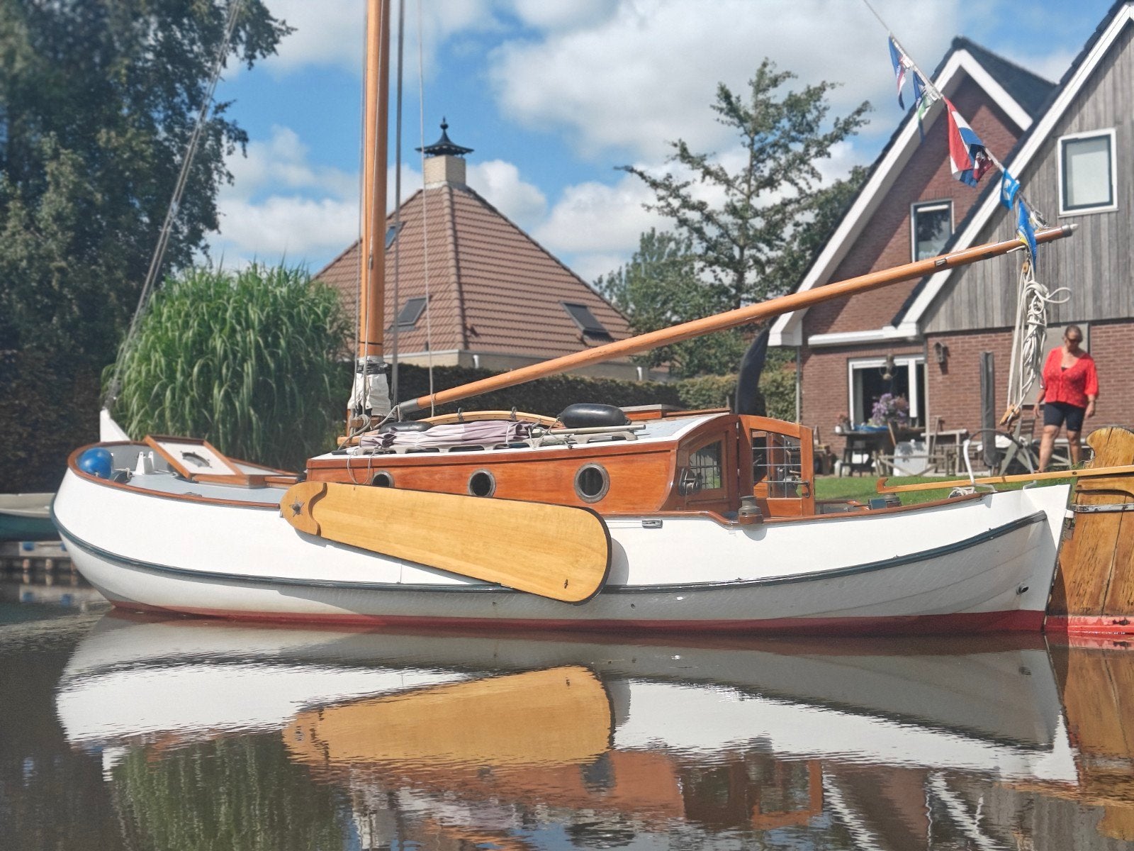 Vollenhovese bol 930, Watersport en Boten, 9 m, Gebruikt, Staal, Binnenboordmotor