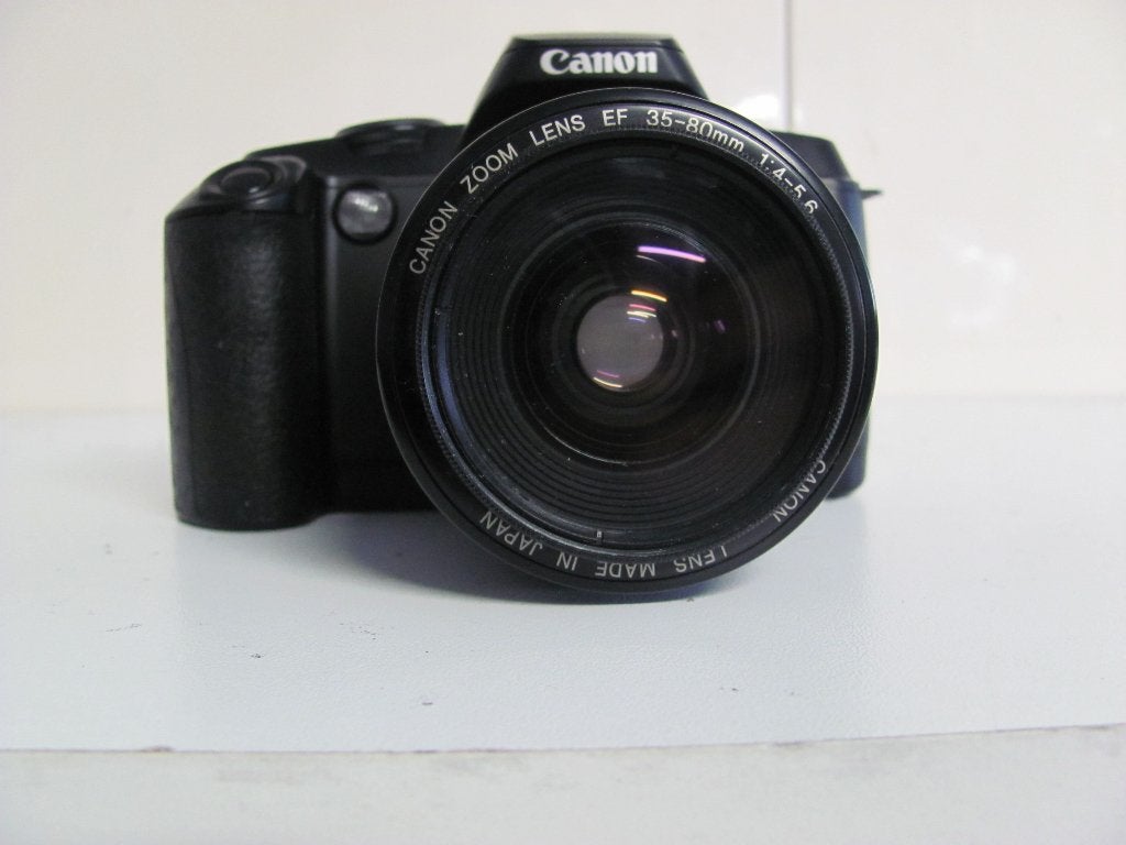 Canon spiegelreflexcamera EOS 5000 met 35-80mm zoom, Ophalen of Verzenden, Zo goed als nieuw, Spiegelreflex, Canon