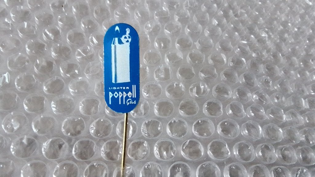 Speldje poppell lichter gas, Ophalen of Verzenden, Zo goed als nieuw, Overige onderwerpen