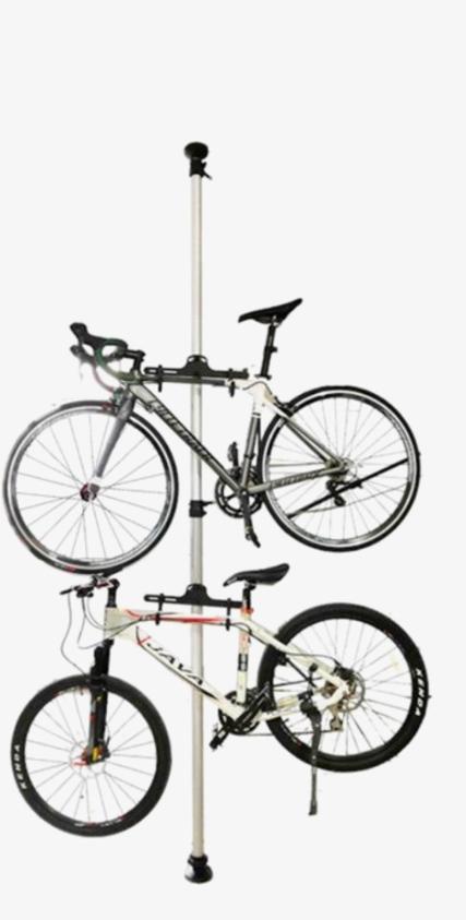 Telescopisch fiets ophangsysteem voor 2 fietsen, Fietsen en Brommers, Ophalen of Verzenden, Gebruikt