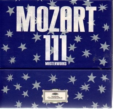 DGG/Archiv opnamen: Mozart 111 Masterworks - 55 CD's, Boxset, Mozart, Overige typen, Inclusief boekje