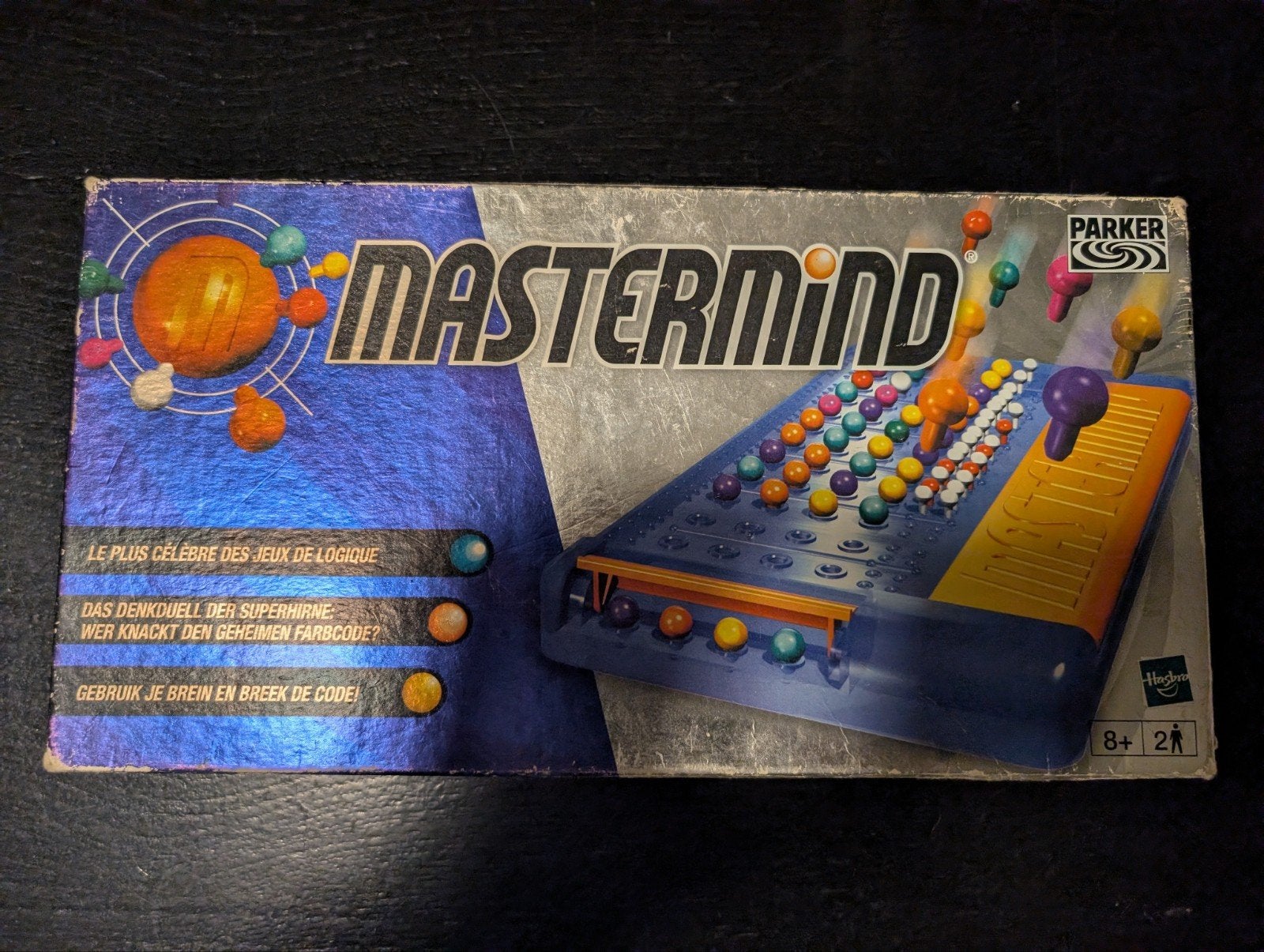 Mastermind bordspel van Parker - Code kraken spel, Een of twee spelers, Ophalen of Verzenden, Gebruikt, Parker