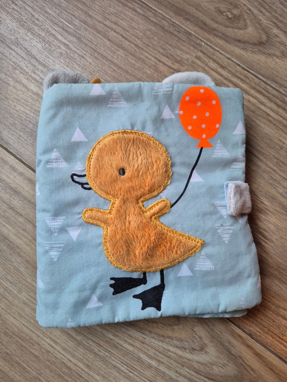 Hema stoffen voelboekje met spiegeltje en beestjes, Ophalen of Verzenden, Zo goed als nieuw, Overige typen