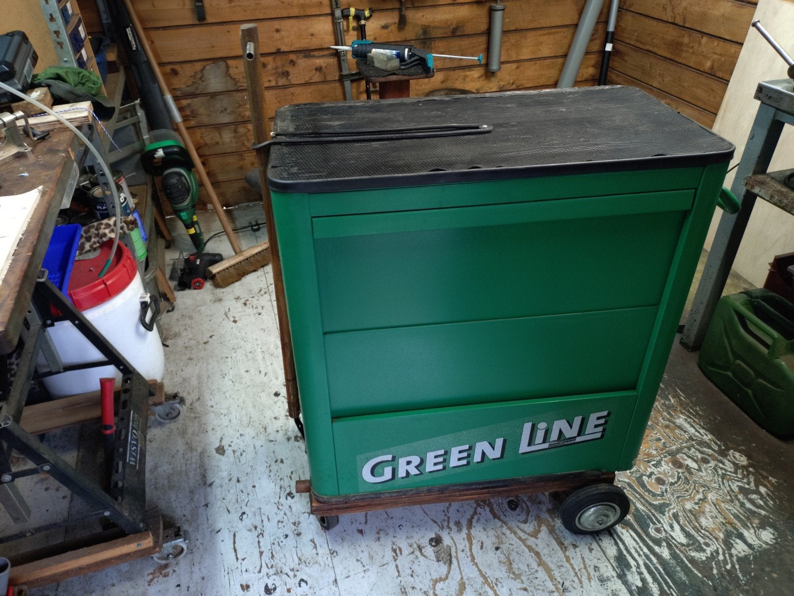 gereedschap wagen techn.geedschap, Ophalen, Gebruikt