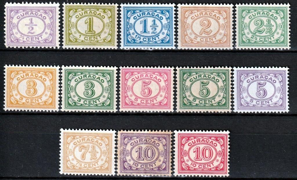 Curaçao NVPH 44/56 ongebruikt, Ophalen of Verzenden, Postfris