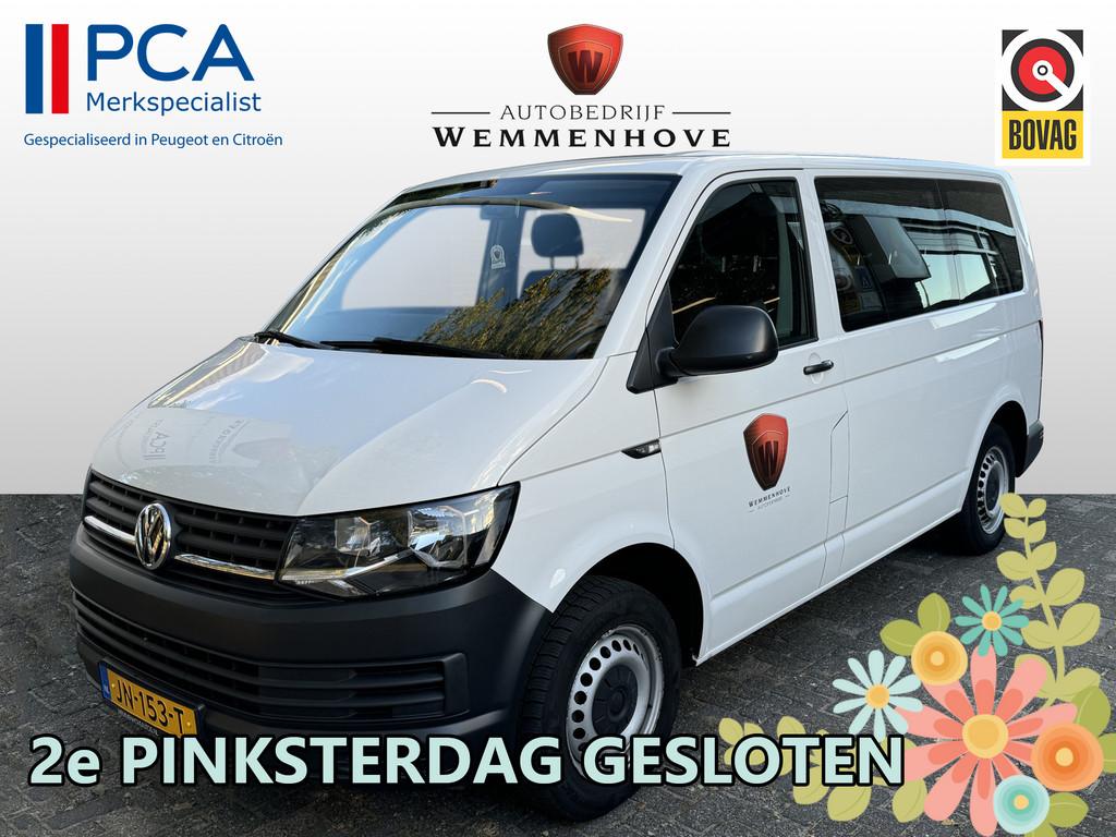 Volkswagen Transporter Kombi 2.0 TDI L1H1 9-Persoons/Airco/N, Voorwielaandrijving, Gebruikt, 255 €/maand, Wit