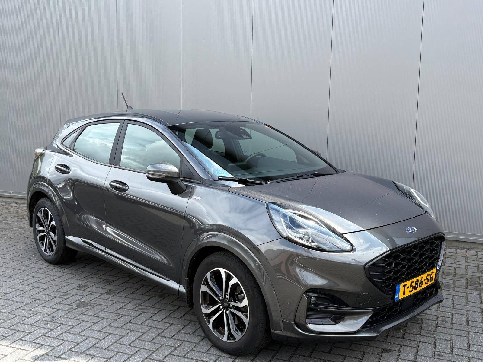 Ford Puma 125PK EcoB. Hybrid ST-Line Navigatie/Parkeerhulp/S, Auto's, Ford, 12 maanden, 125 pk, Euro 6, Lichtsensor