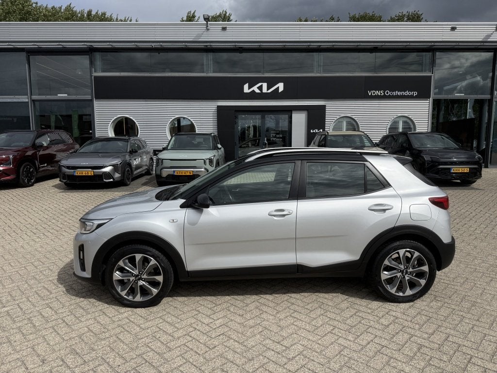 Kia Stonic 1.0 T-GDi DynamicLine Navi + Camera + TREKHAAK AF, Dealer onderhouden, 450 kg, Gebruikt, Euro 6