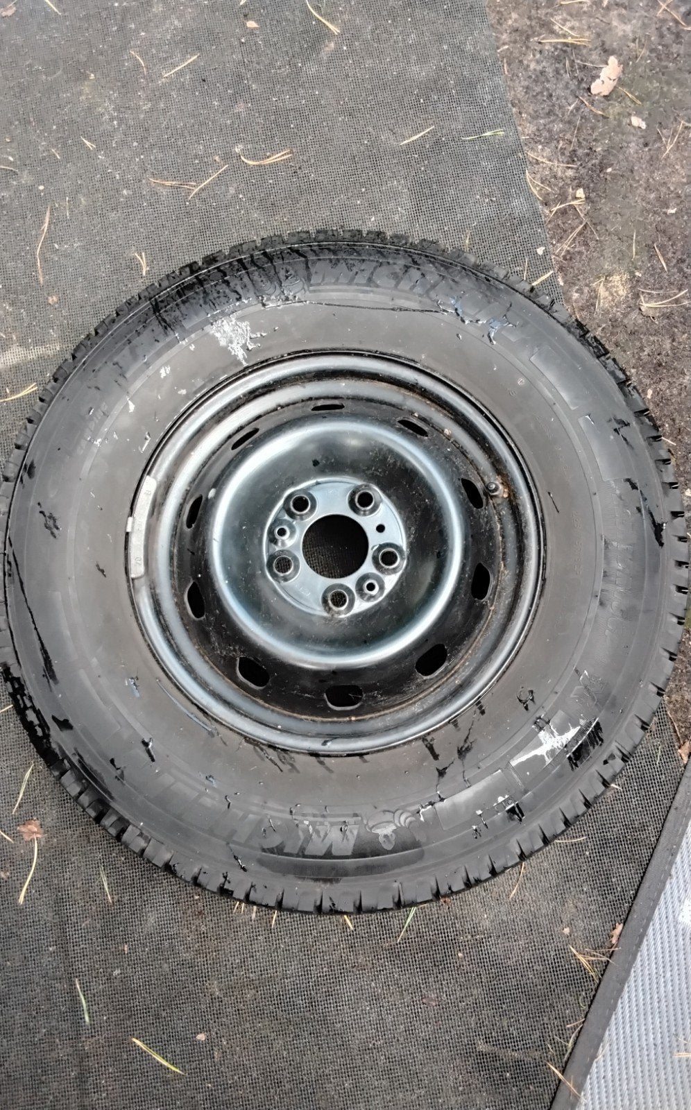 Reservewiel Fiat Ducato Camper 16 inch - 225/75R16CP, Ophalen