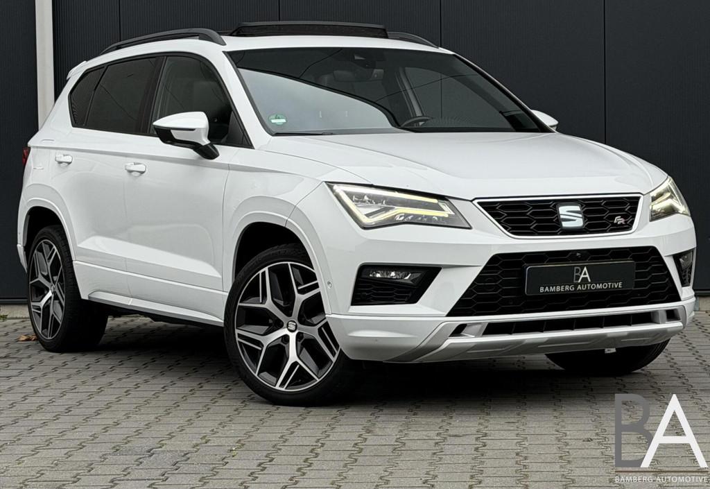 Seat Ateca 1.5 TSI FR |pano|360|Beats|ACC|trekhaak|keyless, Auto's, Seat, Euro 6, 4 cilinders, Ateca, Wit
