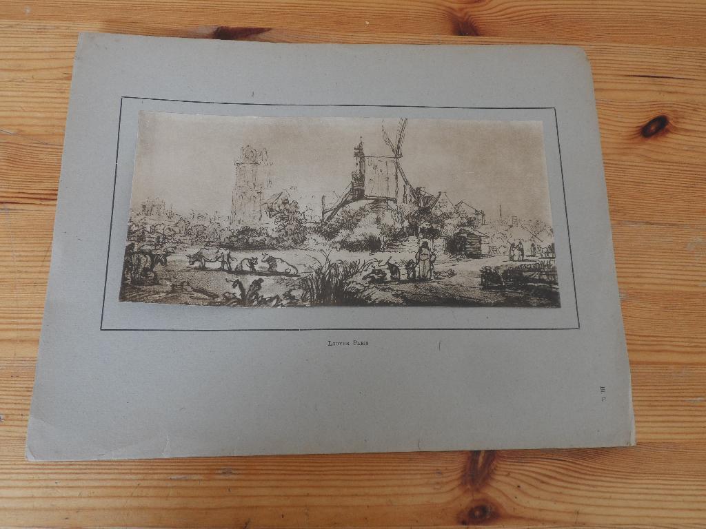 Diverse bladen met kunstafbeeldingen, Ophalen of Verzenden