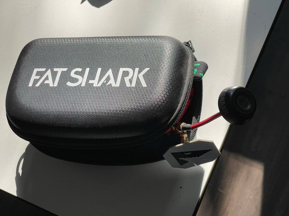Fpv bril Fat Shark Attitude V5 met Rapidfire Module, Ophalen of Verzenden, Zo goed als nieuw