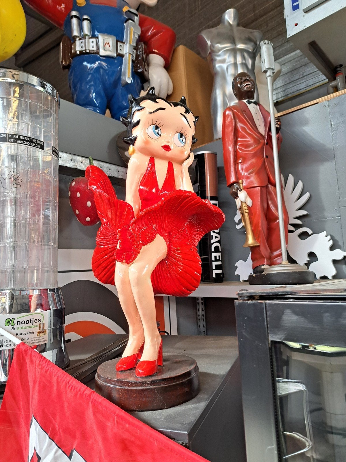 Betty Boop beelden OPRUIMING Nieuw, Verzamelen, Ophalen, Overige figuren, Nieuw, Beeldje of Figuurtje