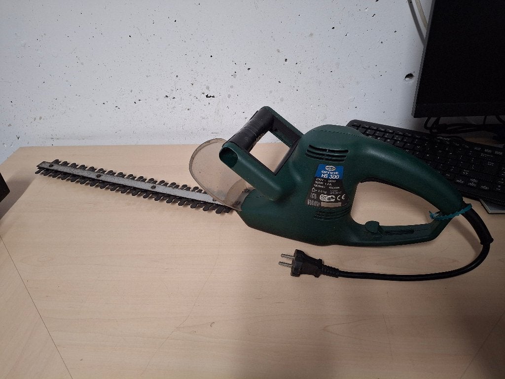 Valex Emot HS 300 elektrische heggenschaar (450mm /, Tuin en Terras, Ophalen of Verzenden, Gebruikt, Elektrisch, Emot