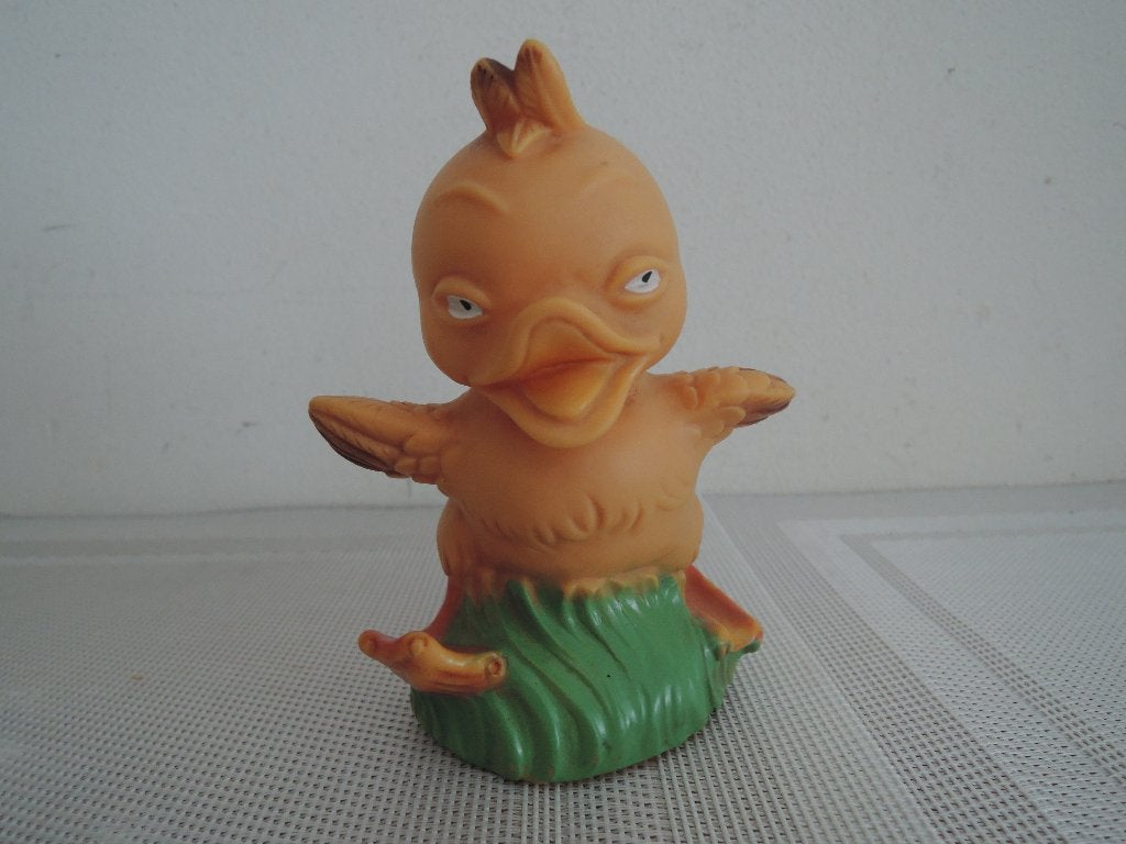 Vintage piepbeest, Antiek en Kunst, Antiek | Speelgoed, Ophalen of Verzenden
