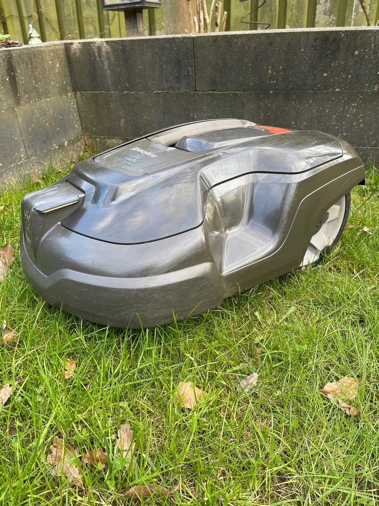 🤖🌱 Husqvarna Automower 310 – Compact 1000 m², Ophalen of Verzenden, Gebruikt, Mulchfunctie