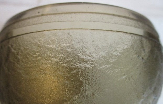 art deco frosted glas Schneider schaal Le Verre Francais 31, Verzenden