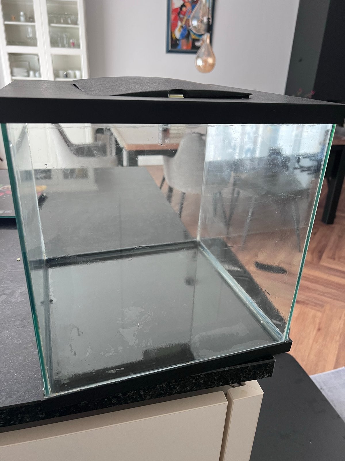 Fish tank (~30 lt), Dieren en Toebehoren, Ophalen, Zo goed als nieuw, Leeg aquarium