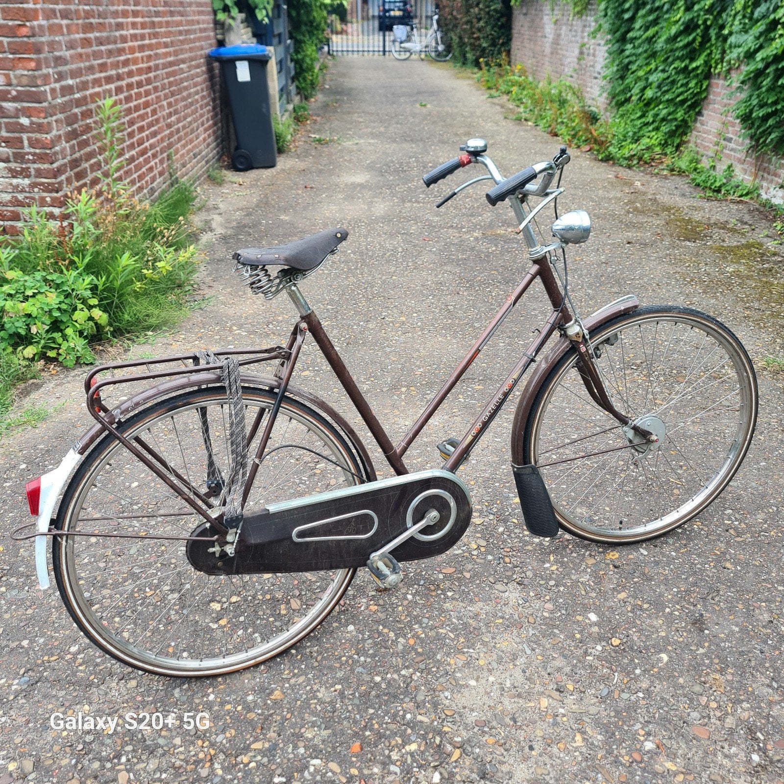Vintage gazelle herenfiets, Fietsen en Brommers, Ophalen
