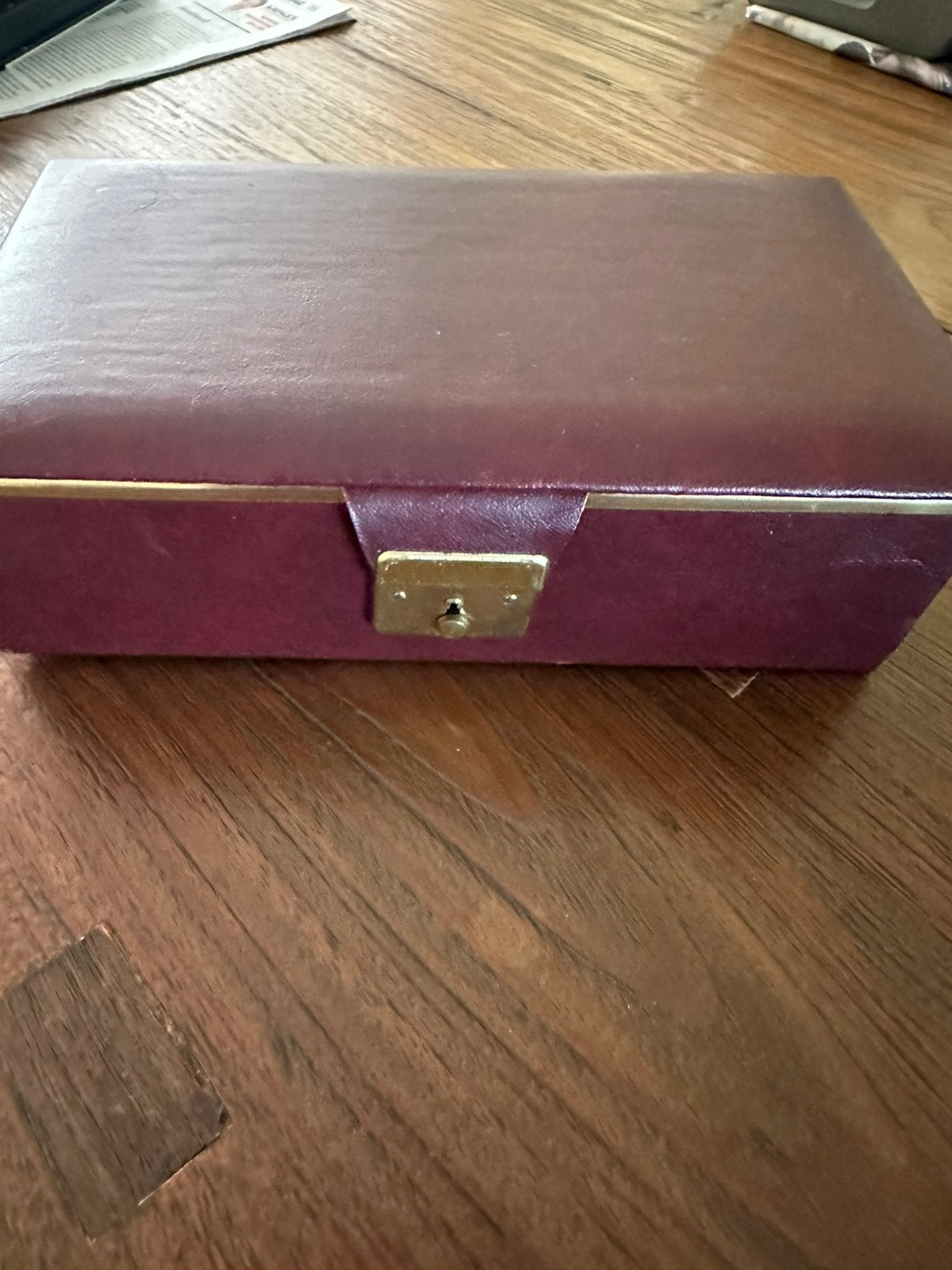 Sieradendoos “met slotje 🔑, Sieraden, Tassen en Uiterlijk, Beautycases, Ophalen, Zo goed als nieuw