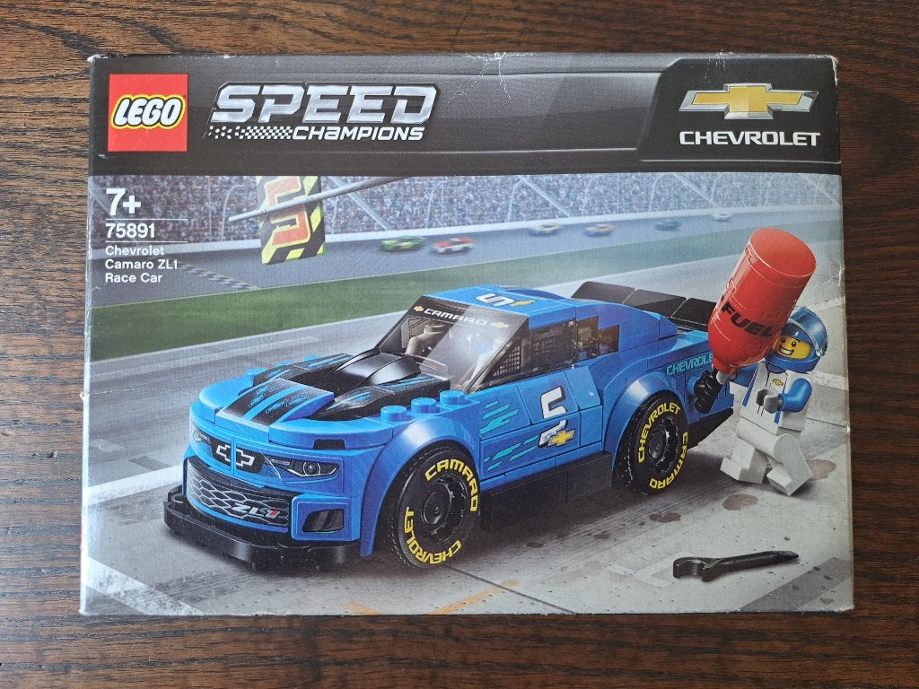 LEGO 75891 Speed Champions Chevrolet Camaro ZL1 Race Car, Lego, Nieuw, Complete set, Ongeopend/sealed