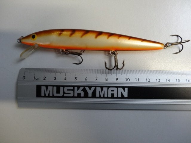 Kunstaas: Rapala Husky Jerk (HJ-14) pluggen, Watersport en Boten, Hengelsport | Roofvissen, Verzenden, Gebruikt, Overige typen