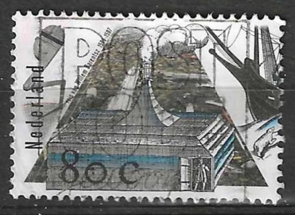 Nederland 1996 - Yvert 1557 - Willem Barentsz (ST), Postzegels en Munten, Verzenden, Gestempeld