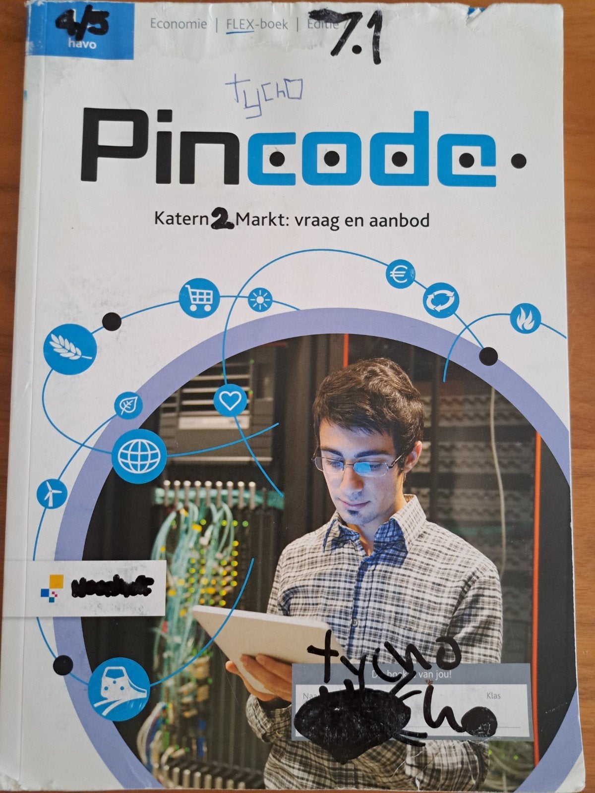 Pincode Economie FLEX-boek 4/5 HAVO - Katern 2, Boeken, Economie, HAVO, Ophalen of Verzenden, Onbekend