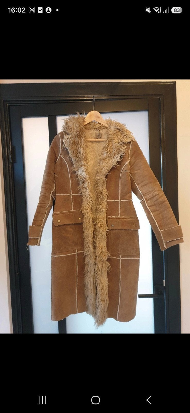 Lammy Coat maat S, Kleding | Dames, Bruin, Vero Moda, Ophalen of Verzenden, Maat 36 (S)