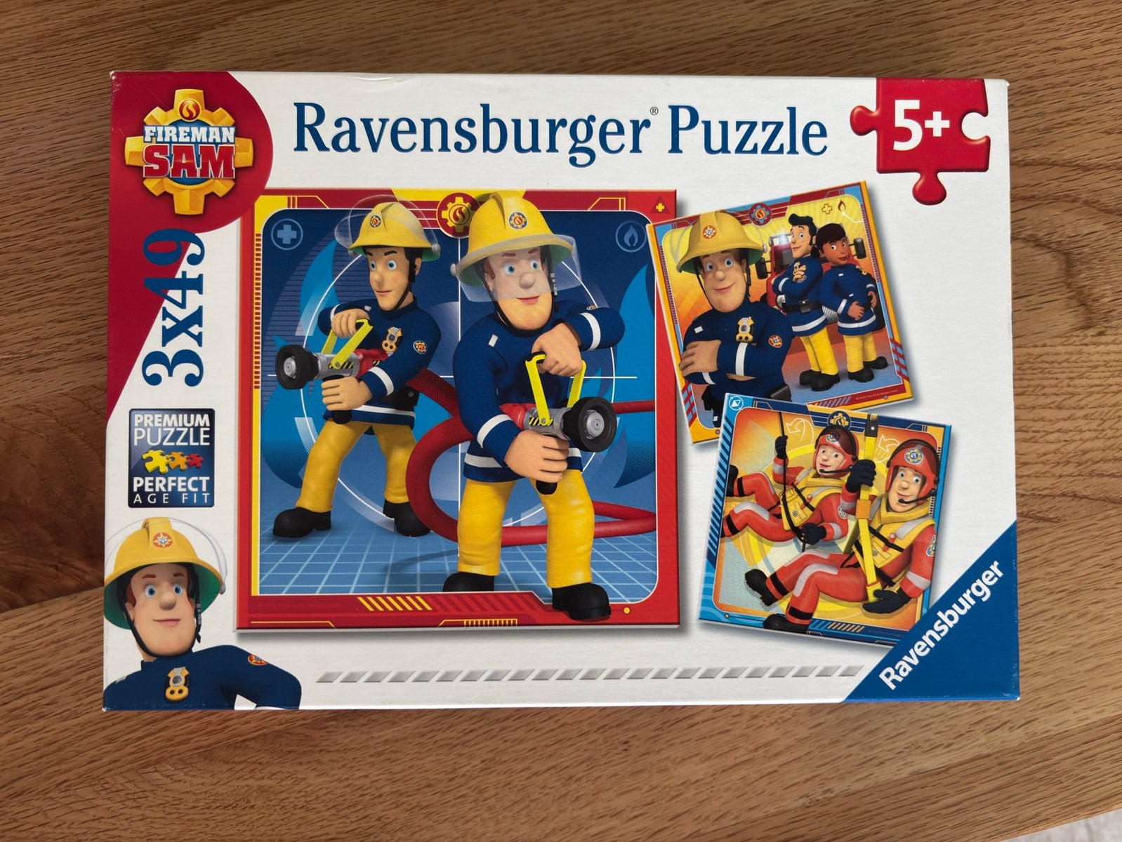 Brandweerman Sam puzzels, Ophalen of Verzenden, 10 tot 50 stukjes, Zo goed als nieuw, 4 tot 6 jaar