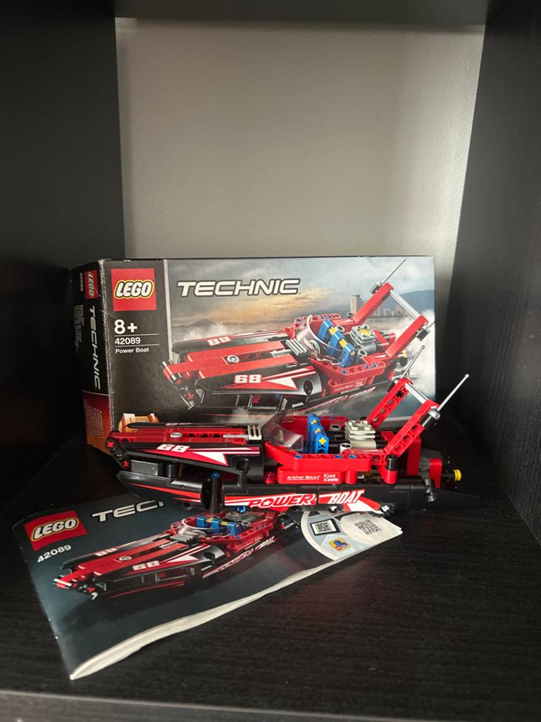 Lego Technic 42089 Power Boat, Gebruikt, Lego, Ophalen of Verzenden, Complete set
