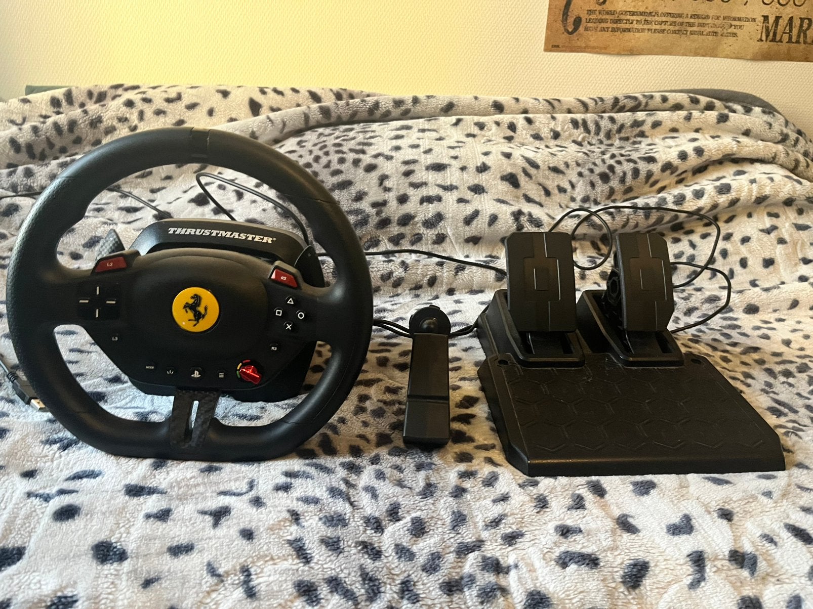 Thrustmaster race wiel PS5, Ophalen, Gebruikt