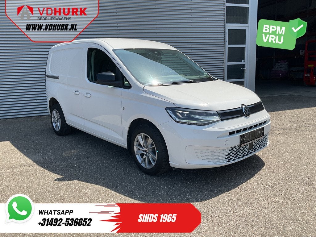 Volkswagen Caddy Cargo 2.0 TDI 125 pk DSG Aut. LED/ Adapt.Cr, Stof, Gebruikt, 4 cilinders, Volkswagen