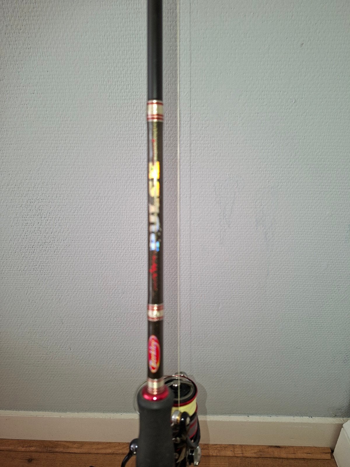 Berkley Pulse hengel met Daiwa molen baarssetje, Watersport en Boten, Ophalen, Gebruikt