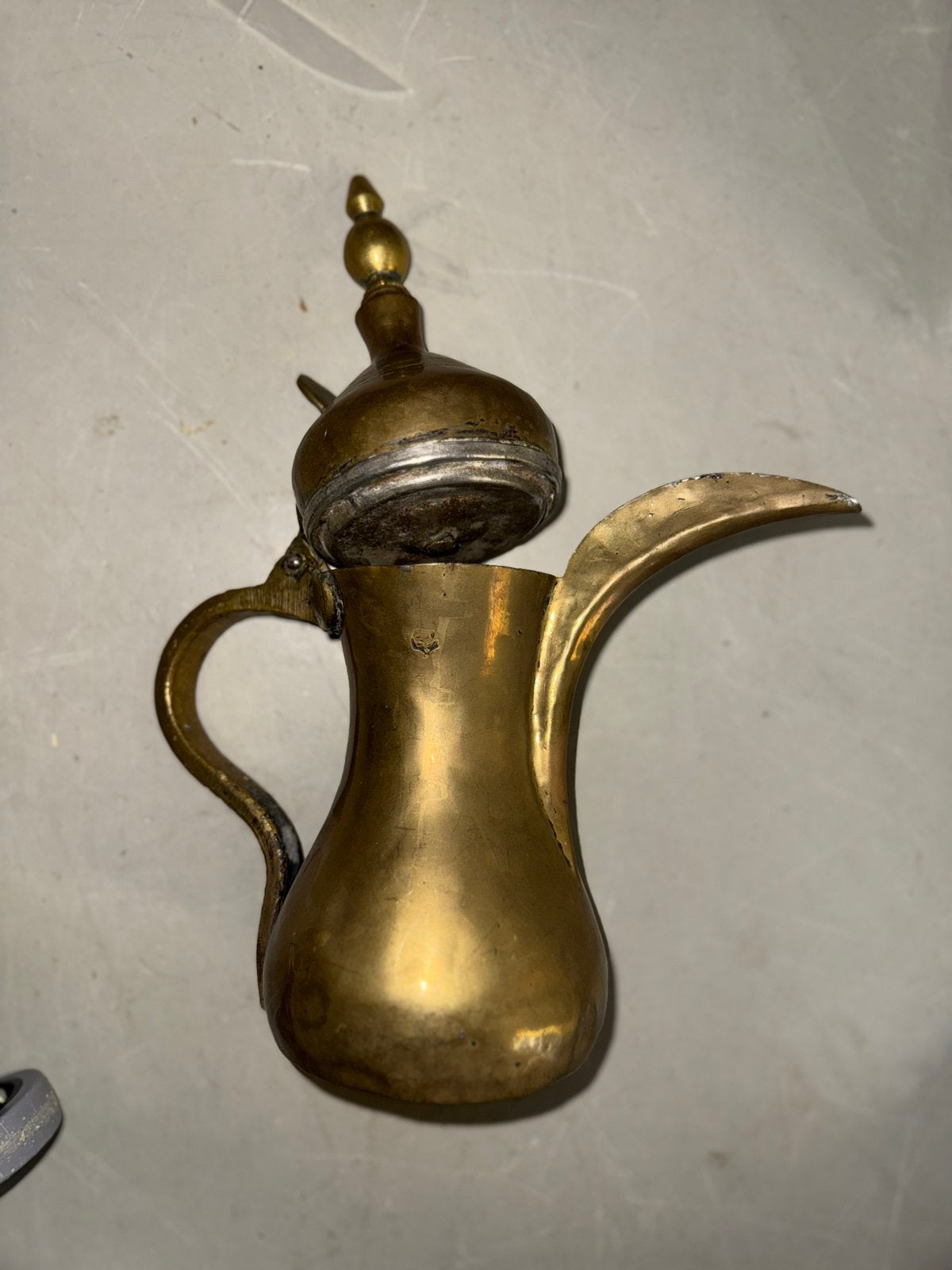 Vintage messing Dallah koffiepot - Arabische stijl, Ophalen