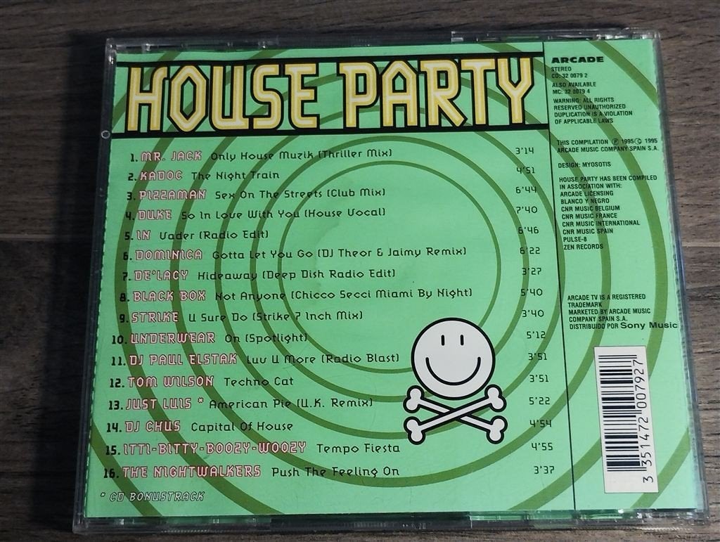 House Party [Only House Muzik], Ophalen of Verzenden, Zo goed als nieuw
