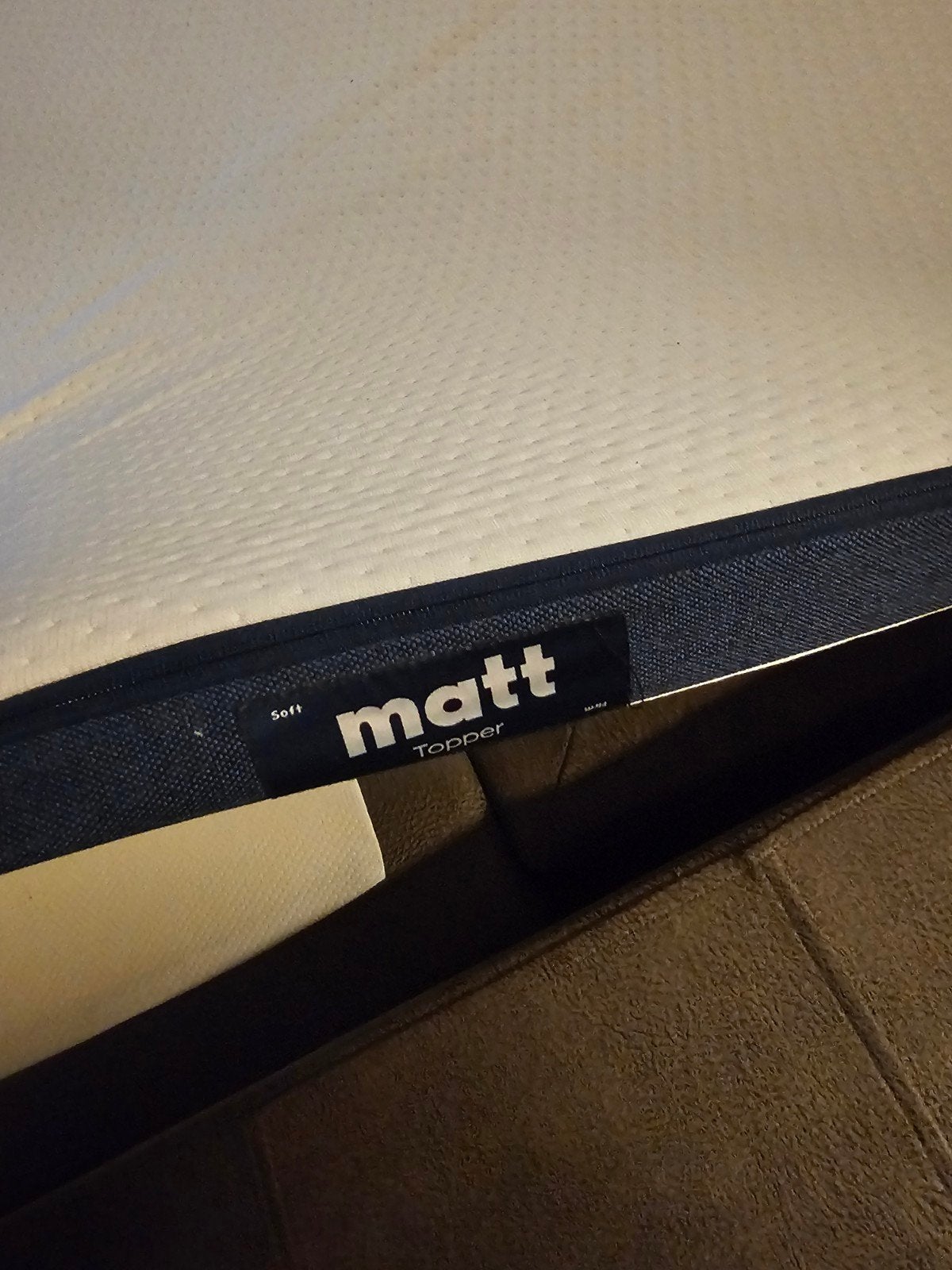 Matt Sleep Split Topper 180x220 - Zo goed als nieuw, Huis en Inrichting, Slaapkamer | Matrassen en Bedbodems, Ophalen, Tweepersoons