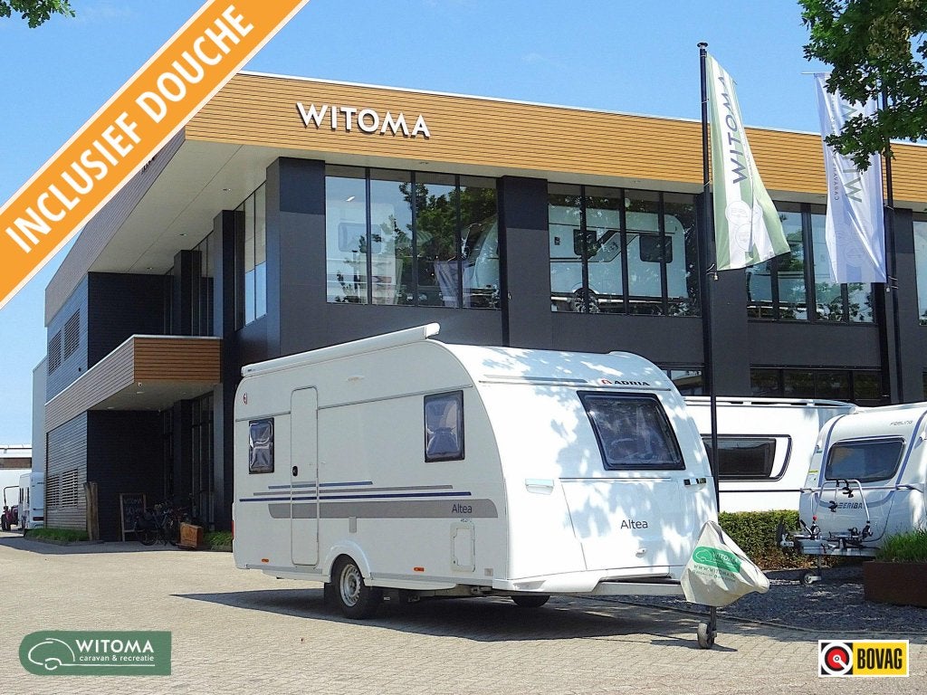 Adria Altea 462 PU mover, cassette luifel, Rondzit, Bedrijf, 5 tot 6 meter, Kachel