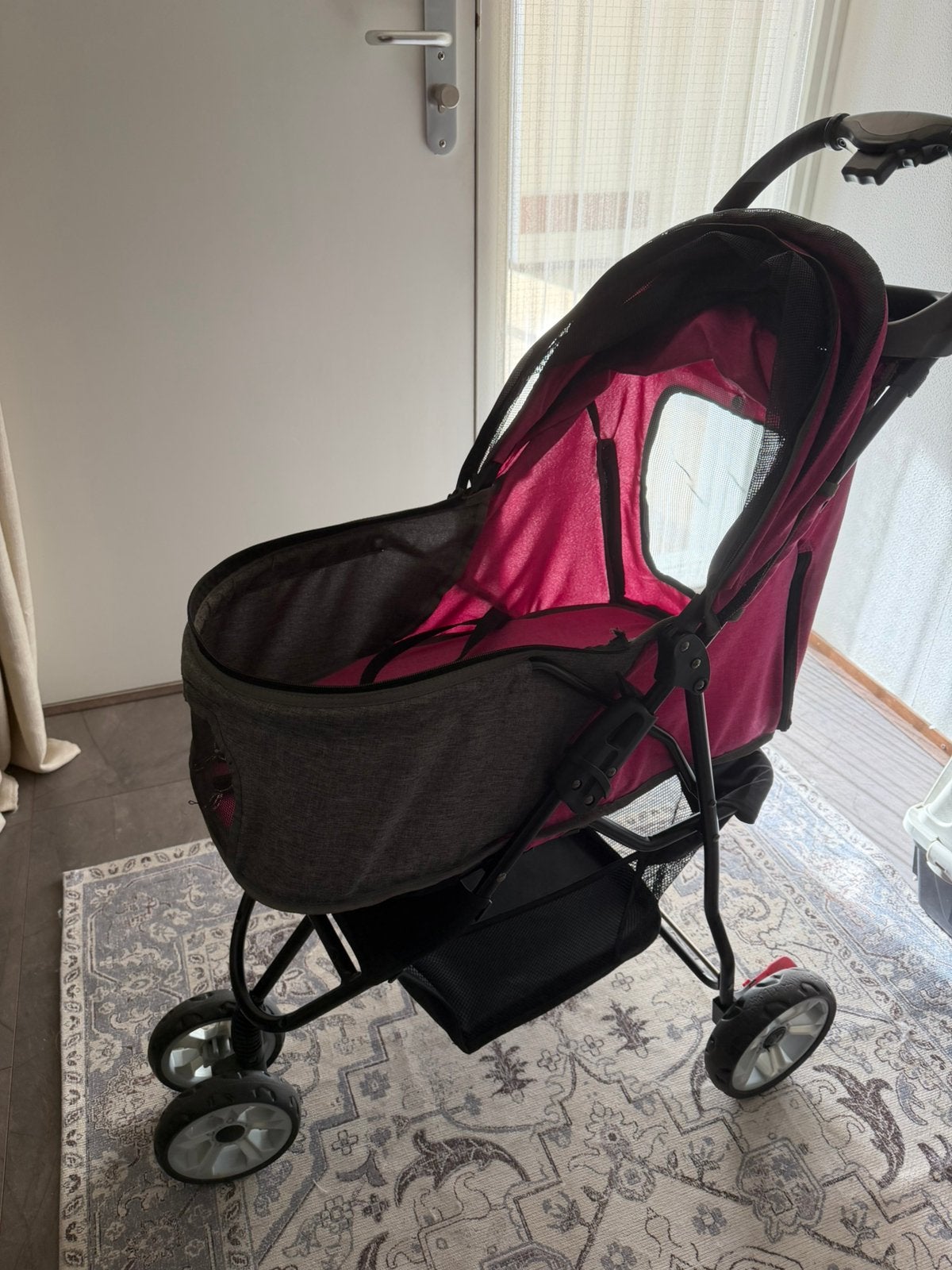 Honden buggy, Ophalen, Zo goed als nieuw