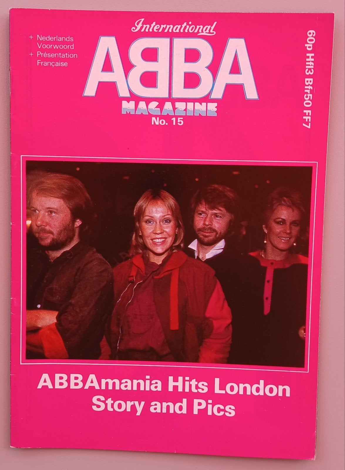 ABBA International Magazine No. 15 - ABBAmania Hits London, Ophalen of Verzenden, Zo goed als nieuw