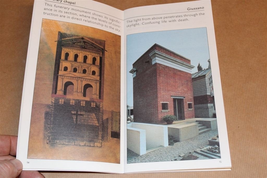 Aldo Rossi Architetto — Expo Beurs van Berlage [1991], Ophalen of Verzenden, Gelezen, Architecten